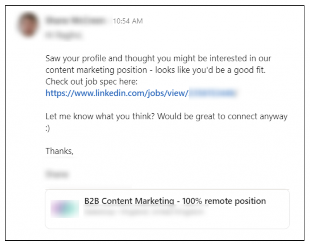 How we hacked a Linkedin job post to save $531 AND get 227 